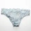 The Mrs Aqua 'Silk Bridal Knickers' Decadently embroidered in Ivory thumbnail