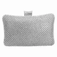 Hollywood - Silver Bling Clutch