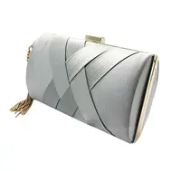 'Moonlight' Silver and Gold Clutch