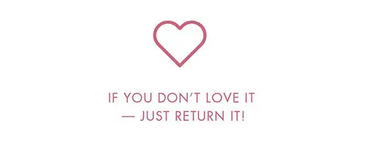 Love it or leave it Guarantee