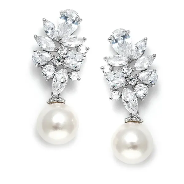 Swarovski drop earrings CARLA