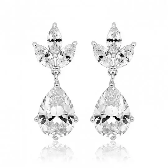 Cz jewellery earrings deals