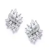 'Emma' Cubic Zirconia Stud Event Earrings thumbnail