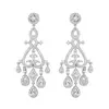 'Diva' Cubic Zirconia Chandelier Event Earrings thumbnail