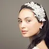 'Faith' Crystal and Pearl Bridal / Debutante Hair Clip thumbnail