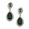 'Celebration' Earrings - Emerald Green thumbnail