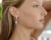 'Courtney'  Cubic Zirconia Pear Drop Earrings thumbnail