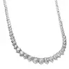 'Madison' Graduated Cubic Zirconia Tennis Necklace thumbnail