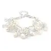 'Liliana' Freshwater Pearl Cluster Bridal  Bracelet thumbnail