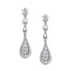 'Gabby' Cubic Zirconia Event Dangle Earrings thumbnail