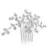 'Liliana' Comb/Brooch with Crystal Garden Bridal  Hair Comb thumbnail