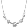 'Vivienne' Cubic Zirconia Circles Necklace thumbnail