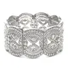 Art Deco Filigree Stretch Bracelet thumbnail