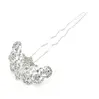 'Glamorous' Fan Shaped Crystal Hair Pin thumbnail