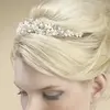 1. 'Bella' Bridal Tiara with Freshwater Pearl Clusters thumbnail