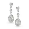 'Ashlee' Cubic Zirconia Pavé Event Earrings thumbnail