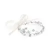 'Tessa' Hand Painted Vine Bridal Headband - Silver  thumbnail