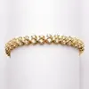 'Jessica' Cubic Zirconia Event Bracelet - Gold thumbnail