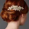 2. 'Adelina' Gold & Pearl Bridal / Event Hair Comb thumbnail