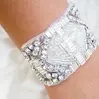 1. 'Nikka' Crystal Bridal Bracelet by Nestina thumbnail