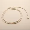1. 'Sascha' Ivory Pearl & Crystal Long Back Necklace thumbnail