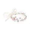 'Tessa' Hand Painted Vine Bridal Headband - Rose Gold thumbnail
