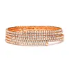 'Tara' Rose Gold Coil Bracelet thumbnail