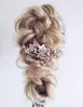 2.  'Adelina' Rose Gold & Pearl Bridal / Event Hair Comb thumbnail