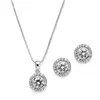 'Belinda' Silver Earrings & Pendant Set  thumbnail