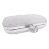 Silver 'Pill Box' Clutch thumbnail