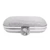 1. Silver 'Pill Box' Clutch thumbnail