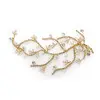 'Tabitha' Gold, Pearl and Rhinestone Statement Headpiece thumbnail