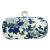 Ming Dynasty - Floral Print Clutch thumbnail