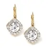 'Tansy' Tailored Gold Earrings  thumbnail