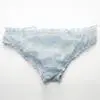 Just Married Aqua 'Silk Bridal Knickers' Decadently embroidered thumbnail