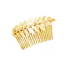 'Mid Summer' Hand Wired Hair Comb in Gold thumbnail