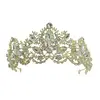 'Golden Crystal' Statement Bridal Tiara thumbnail