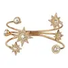 Celestial Stars crystal cuff in gold thumbnail