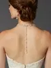 Best Selling Pearl and Filigree 2-Row Bridal Back Necklace thumbnail