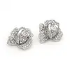 'Mille Fleurs' Rose Swarovski Event Earrings thumbnail