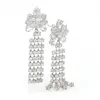 'Midnight At Lido' Long Earrings - Last Pairs! thumbnail