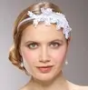 1. Vintage Inspired Lace Headband - White thumbnail