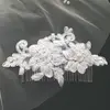 1. 'Lila' Lace Wedding  Hair Comb - White thumbnail