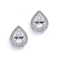 'Manhattan' Micro Pavé Stud Event Earrings