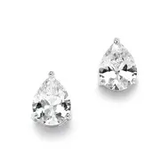 'Adriana' Cubic Zirconia Stud Earrings