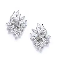 'Emma' Cubic Zirconia Stud Event Earrings