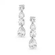 'Emelie' Cubic Zirconia Event Earrings