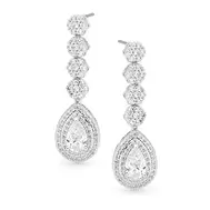 'Olympia' Cubic Zirconia Event Earrings