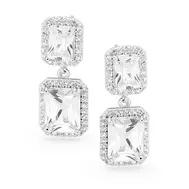 'Gigi' Cubic Zirconia Event Earrings