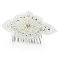 'Hannah' Pearl Beaded Bridal Hair Comb